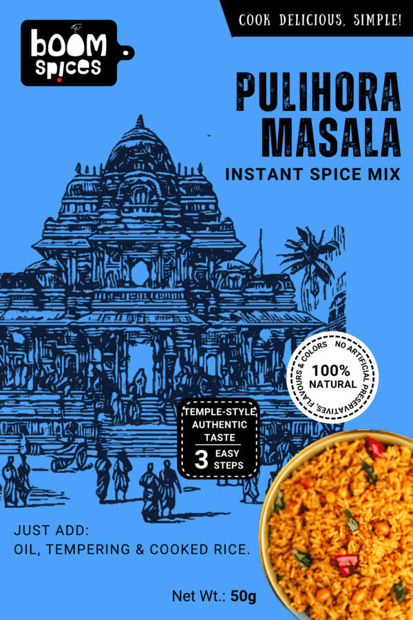 Boom Pulihora Masala Instant Spice Mix 50g | Pulihora Punch
