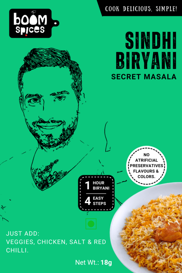 Boom Sindhi Biryani Secret Masala 18g | Just Woow!
