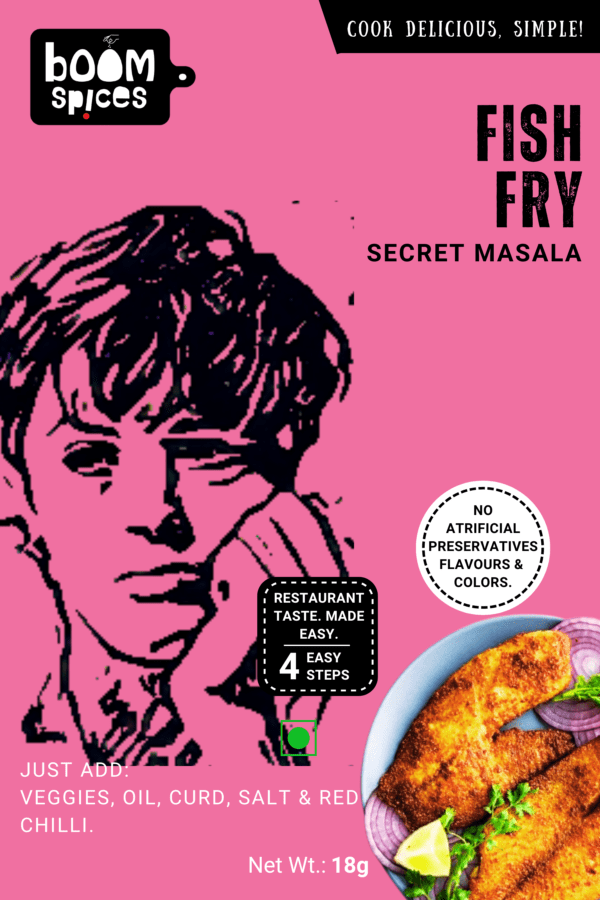 Boom Fish Fry Secret Masala 18g | Fryday Mood