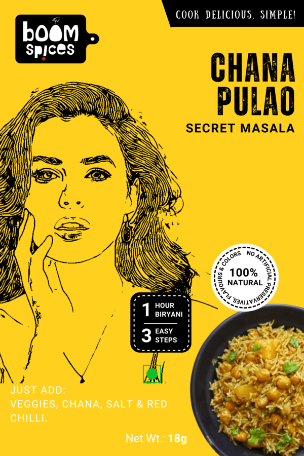 Boom Chana Pulao Secret Masala 18g | Rice Heaven