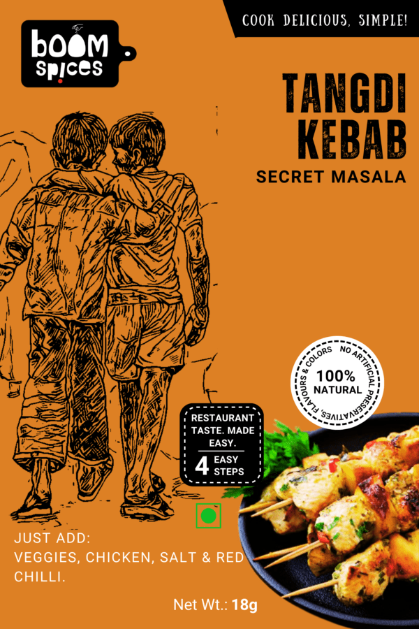 Boom Chicken Tangdi Kebab Secret Masala | Kebab Vibes