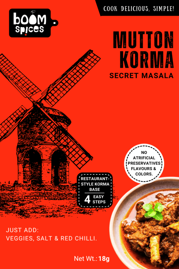 Boom Mutton Korma Secret Masala 18g | Zabardast Zaika