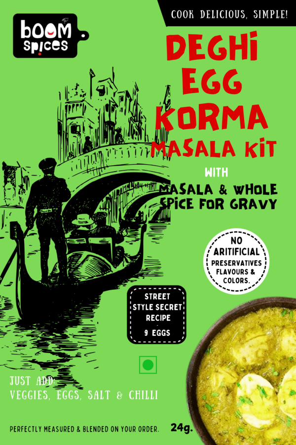 Boom Deghi Egg Korma Masala Kit 24g