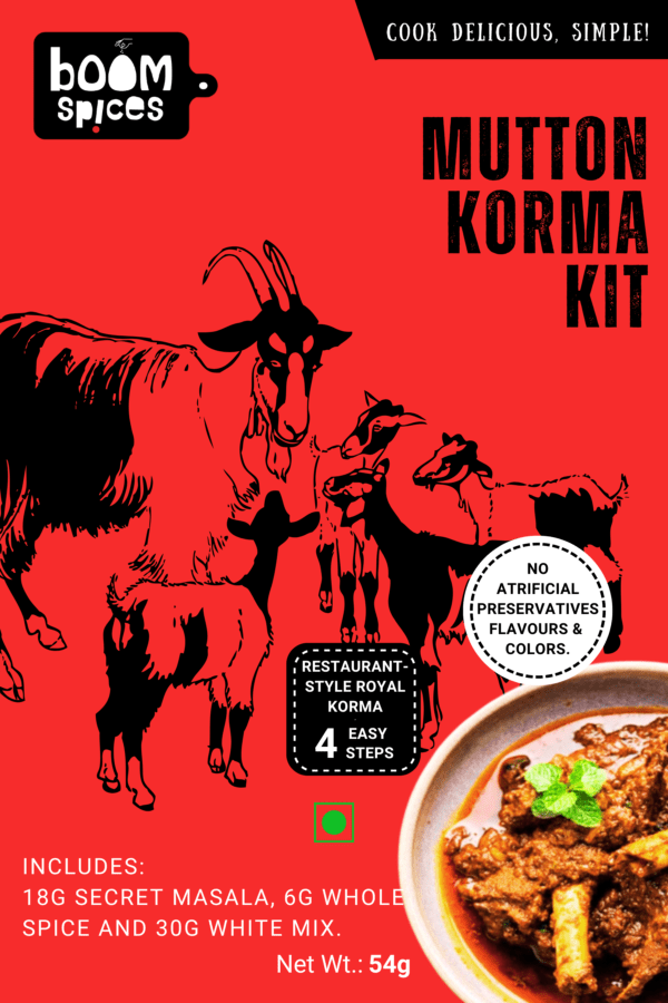 Boom Mutton Korma Masala Kit 54g