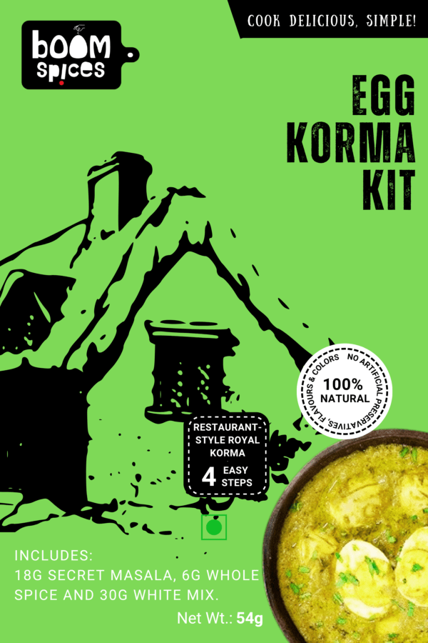 Boom Egg Korma Masala Kit 54g
