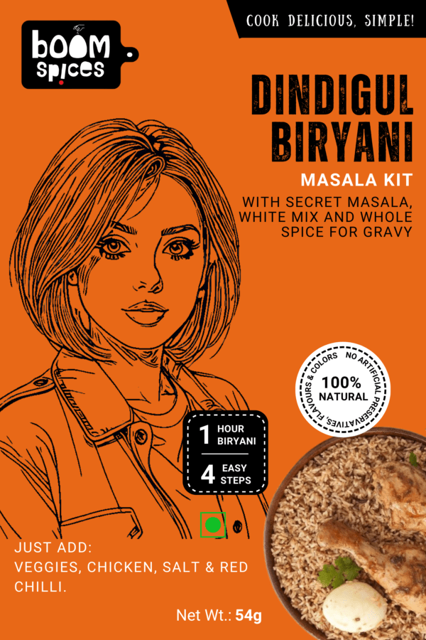 Boom Dindigul Biryani Masala Kit 54g