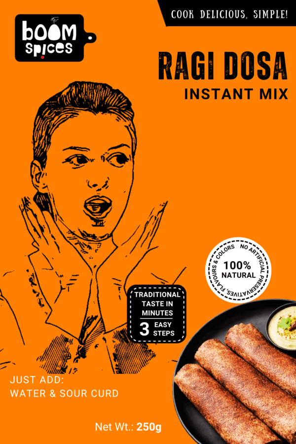 Boom Ragi Dosa Instant Mix 250g